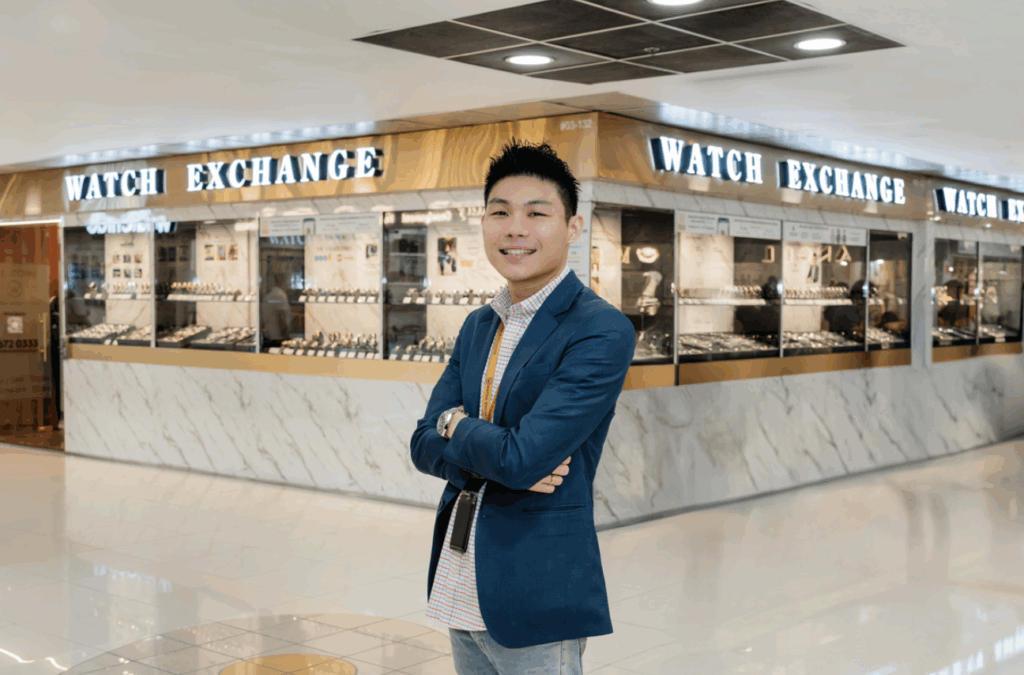 Sales Manager of Watch Exchange, Mr Darren